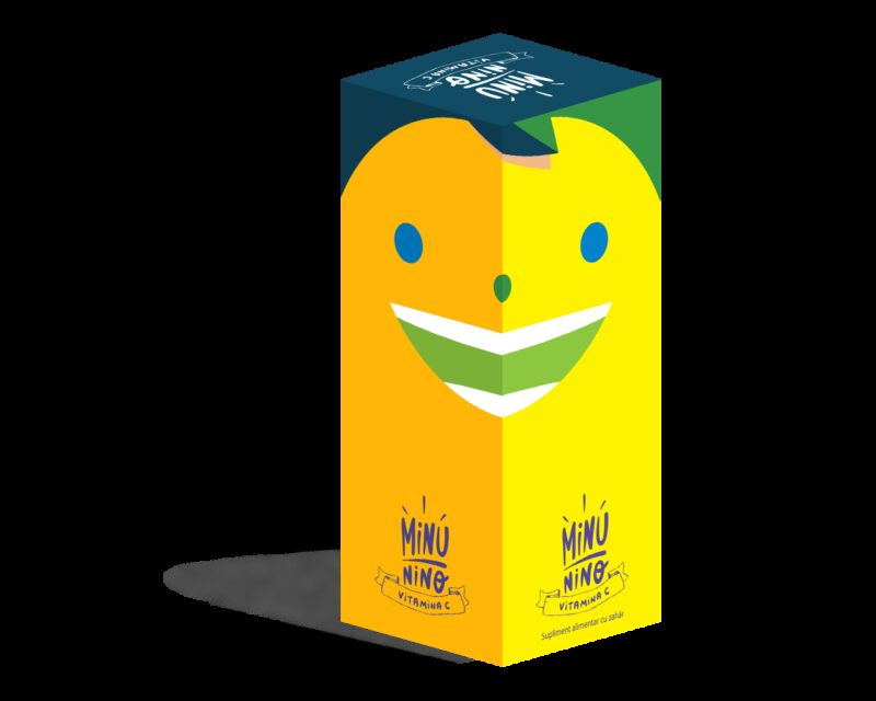 Minunino Vitamina C Sirop, Sirop, 100ml-0
