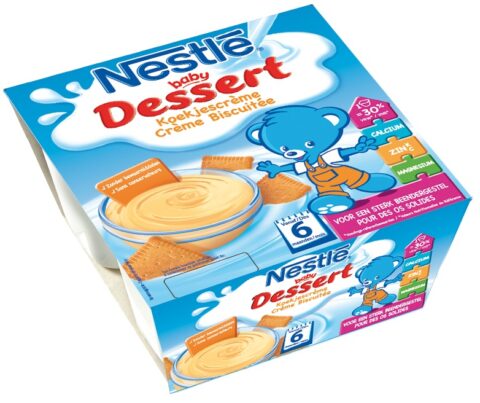 NESTLE Baby Desert Biscuit 100g, Desert, 4buc-0
