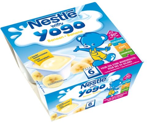 NESTLE Baby Yogo Banane 100g, Desert, 4buc-0