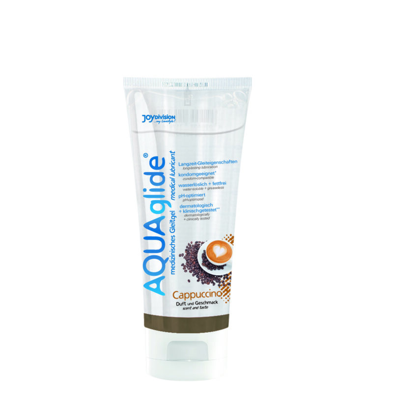 AQUAglide Capuccino Lubrifiant pe Baza de Apa, Lubrifiant, 100ml-0