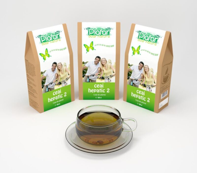 Plafar Ceai Hepatic 2, Ceai, 50g-0