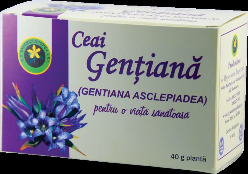Hypericum Ceai de Gentiana, Punga, 40g-0