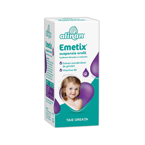 Alinan Emetix Suspensie Orala, Solutie, 20ml-0 Alinan Emetix Suspensie Orala, Solutie, 20ml-0