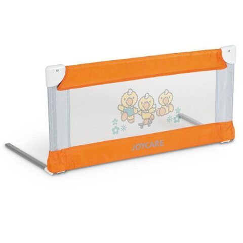 JoyCare Bariera de Pat 90 cm Portocaliu cu Gri + Geanta, Bariera, 1buc-0 JoyCare Bariera de Pat 90 cm Portocaliu cu Gri + Geanta, Bariera, 1buc-0