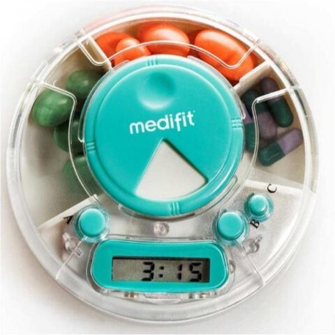 Medifit Portapilule cu Avertizor, Portapilule, 1buc-0