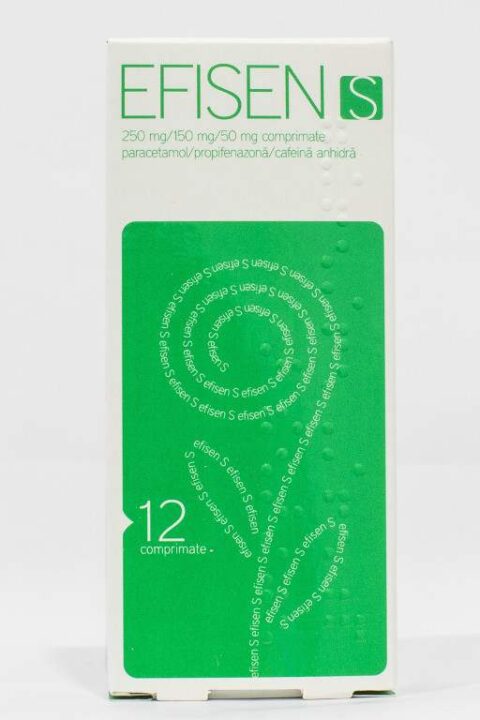 Efisen S 250mg/150mg/50mg Comprimate, Comprimate, 12buc-0
