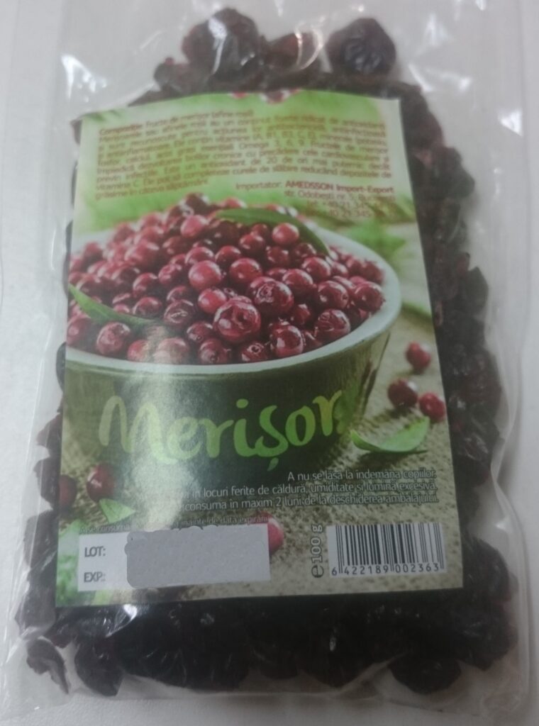 Amedsson Merisor Confiat, Punga, 100g-0