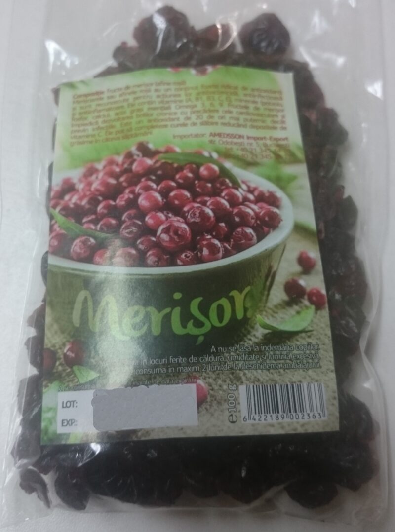 Amedsson Merisor Confiat, Punga, 100g-0