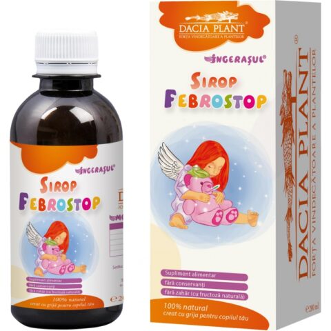 Febrostop, Ingerasul, Dacia Plant, Sirop,200 ml-0 Febrostop, Ingerasul, Dacia Plant, Sirop,200 ml-0