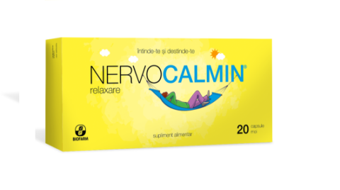 Nervocalmin Relaxare, Capsule, Capsule, 20buc-0 Nervocalmin Relaxare, Capsule, Capsule, 20buc-0