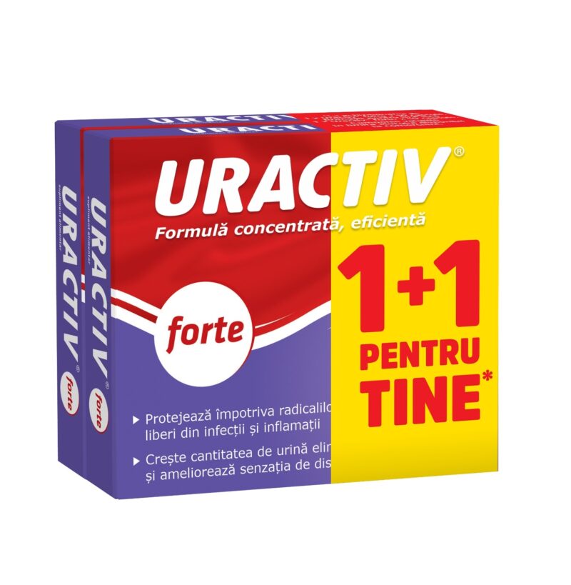 Uractiv Forte Capsule, Capsule, 10buc 1+ 1 CADOU-0