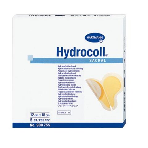 Hartman Hydrocoll Sacral Pansament cu Hidrocoloid 12x18 cm, Pansament, 5buc-0