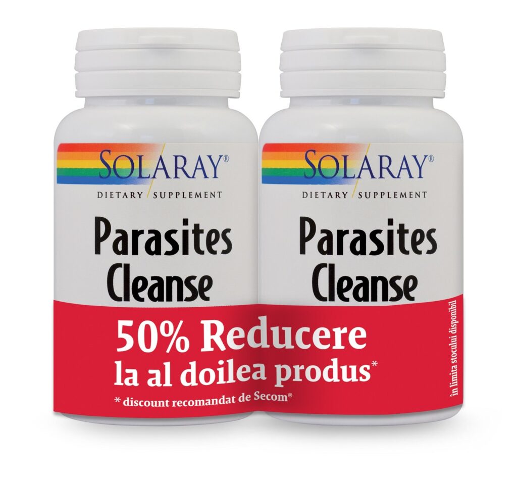 Secom Parasites Cleanse x 2 BUC -50% La Al Doilea Produs-0