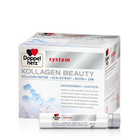 Doppelherz System Kollagen Beauty Solutie Orala, Fiole, 30buc-0