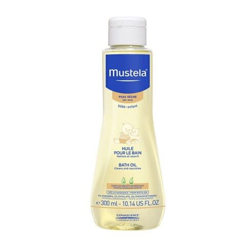 Mustela Bebe Ulei De Baie Pentru Piele Uscata, Ulei, 300 ml-0