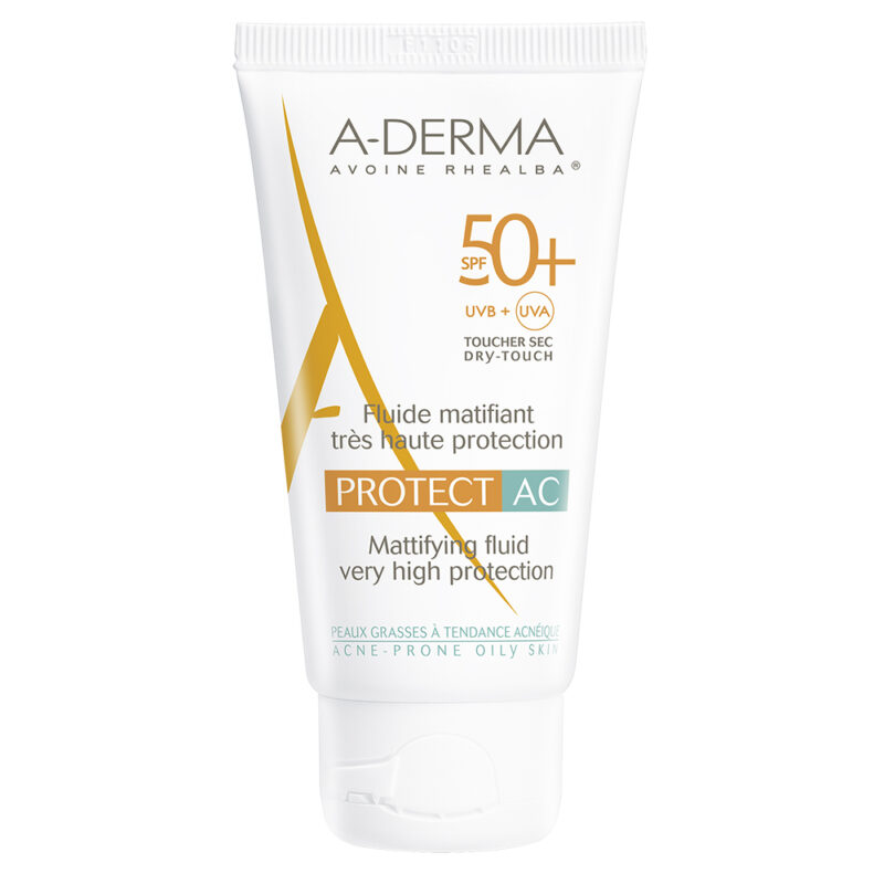 Ducray A-Derma Protect AC Fluid Matifiant SPF 50+, Fluid, 40ml-0