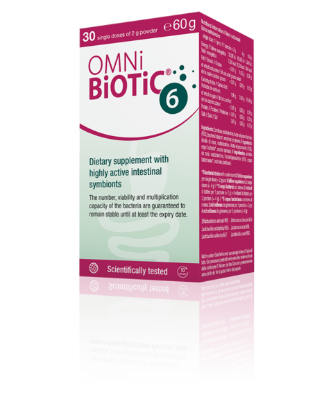 Omni Biotic 6 Pulbere, Pulbere, 60gr-0 Omni Biotic 6 Pulbere, Pulbere, 60gr-0