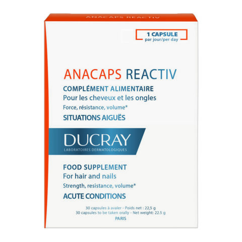 Ducray Anacaps Reactiv Capsule,Capsule,30buc-0 Ducray Anacaps Reactiv Capsule,Capsule,30buc-0