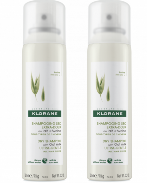 Klorane Pachet Sampon Uscat Cu Lapte De Ovaz 1+1 -50% Red La Al Doilea Produs-0 Klorane Pachet Sampon Uscat Cu Lapte De Ovaz 1+1 -50% Red La Al Doilea Produs-0