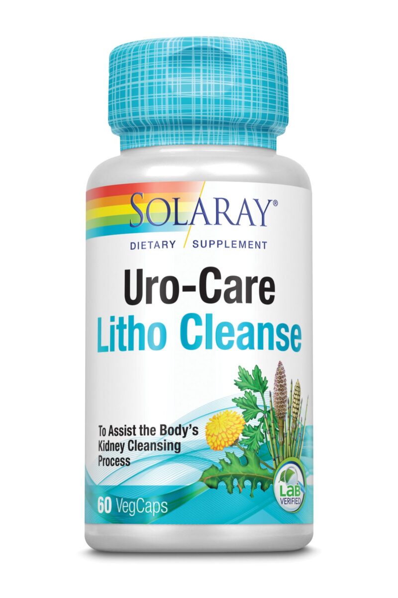 Secom Uro-Care Litho Cleanse Capsule Vegetale, Capsule, 60buc-0