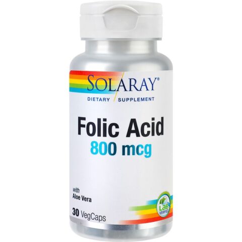 Secom Acid Folic 800 mcg Capsule Vegetale, Capsule 30buc-0