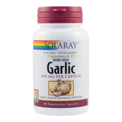 Secom Garlic(Usturoi) 500mg Capsule Vegetale, Capsule, 60buc-0