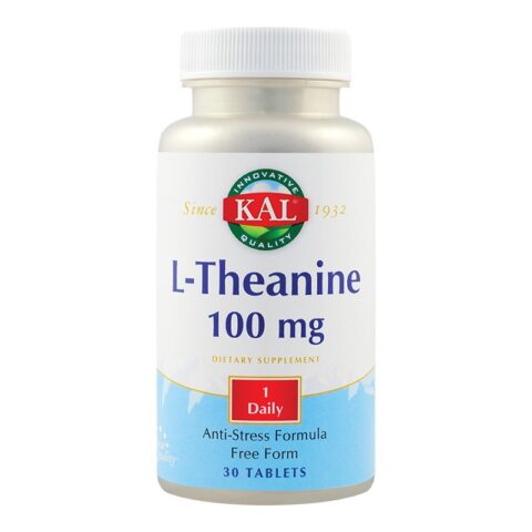 Secom L-Theanine 100mg Tablete, Tablete, 30buc-0