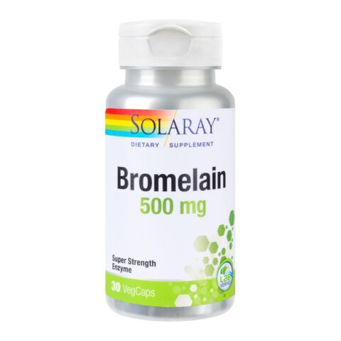 Secom Bromelain 500mg Capsule Vegetale, Capsule, 30buc-0