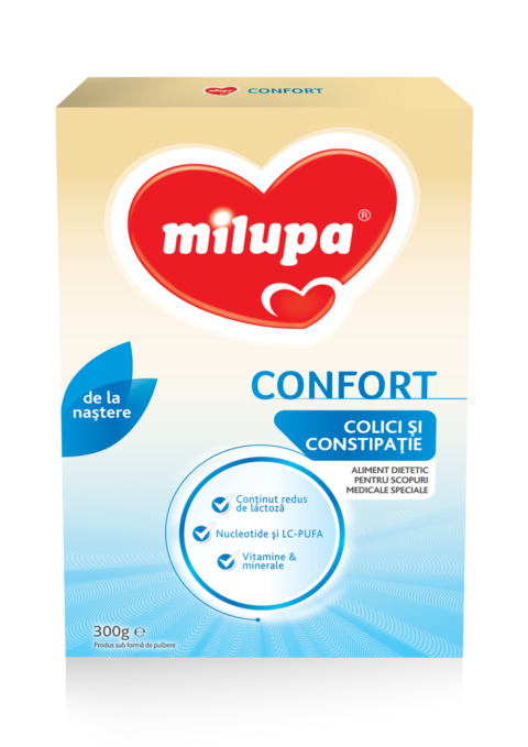 Milupa Confort Colici Si Constipatie Lapte, Lapte Praf, 300g-0