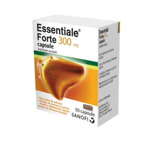 Essentiale Forte 300mg Capsule, Capsule, 50buc-0