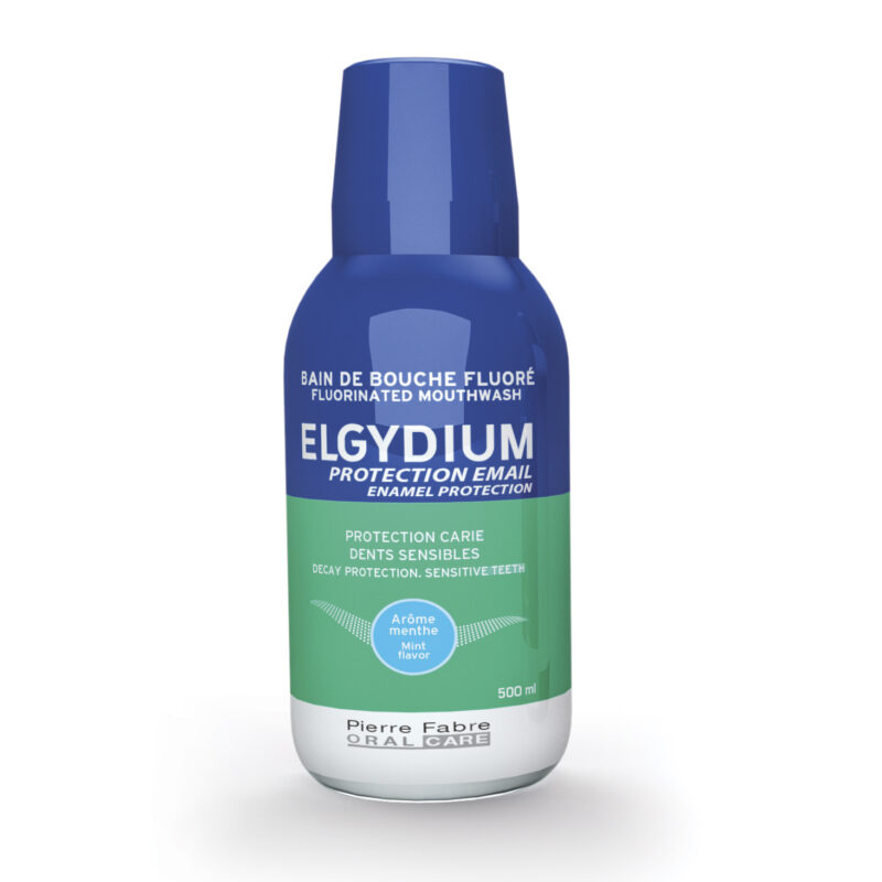PFOC Elgydium Sensitive Apa De Gura Dinti Sensibili, Apa De Gura, 500ml-0