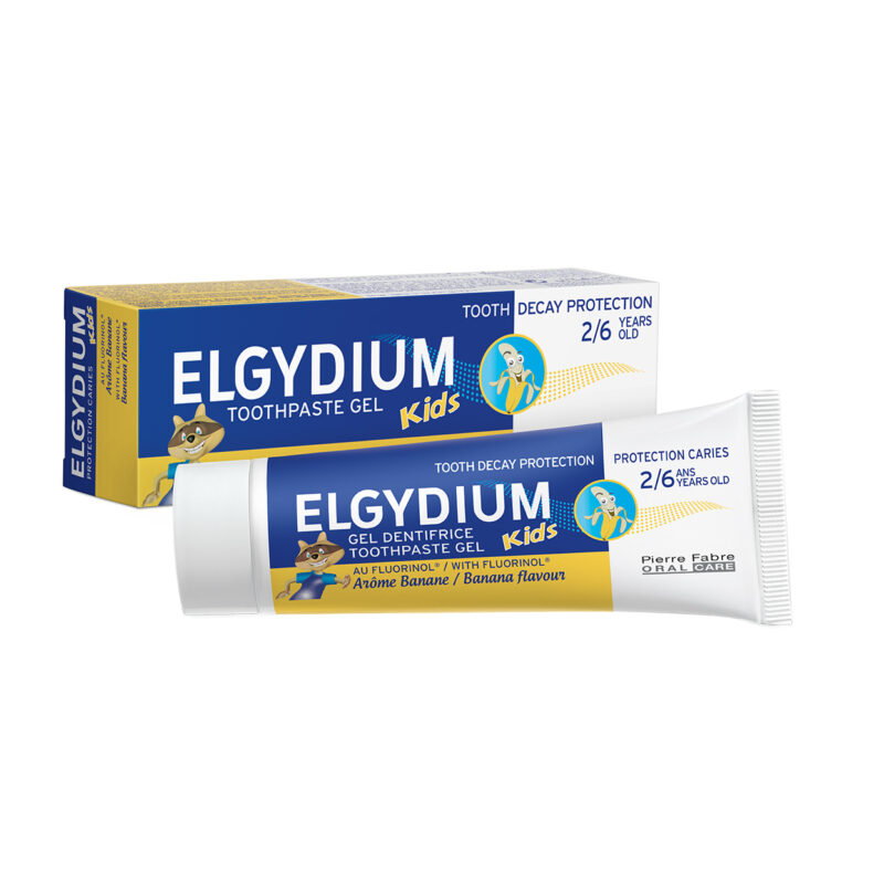 PFOC Elgydium Pasta Dinti Cu Aroma De Banane 2-6 Ani, Pasta De Dinti, 50ml-0
