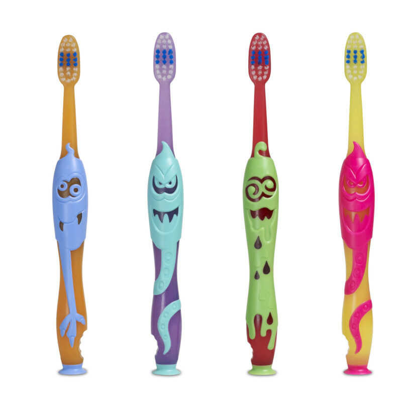 PFOC Elgydium Periuta De Dinti Monster Kids 2 - 6 ani, Periuta De Dinti, 1buc-0