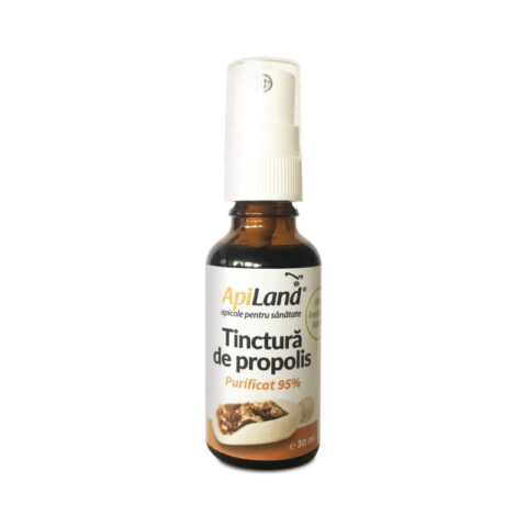 Apiland Tinctura De Propolis Purificat 95%, Spray, 30 ml-0