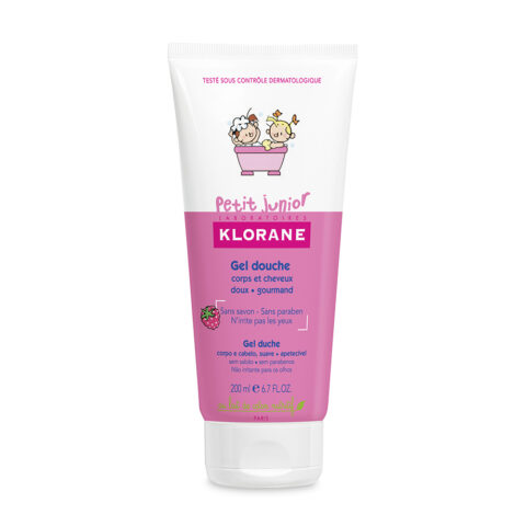 Klorane Junior Gel De Dus Cu Aroma De Zmeura, Gel De Dus, 200ml-0 Klorane Junior Gel De Dus Cu Aroma De Zmeura, Gel De Dus, 200ml-0