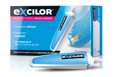 Excilor Stilou Aplicator Tratament Pentru Micoza Unghiei, 1buc-0
