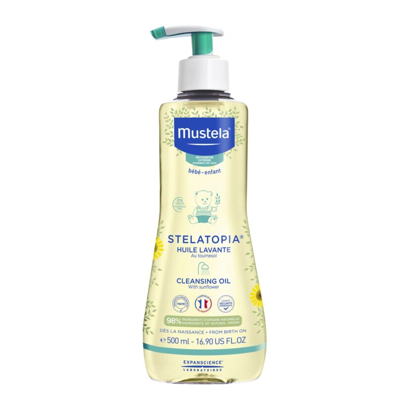Mustela Stelatopia Ulei Curățător, Ulei, 500 ml -0